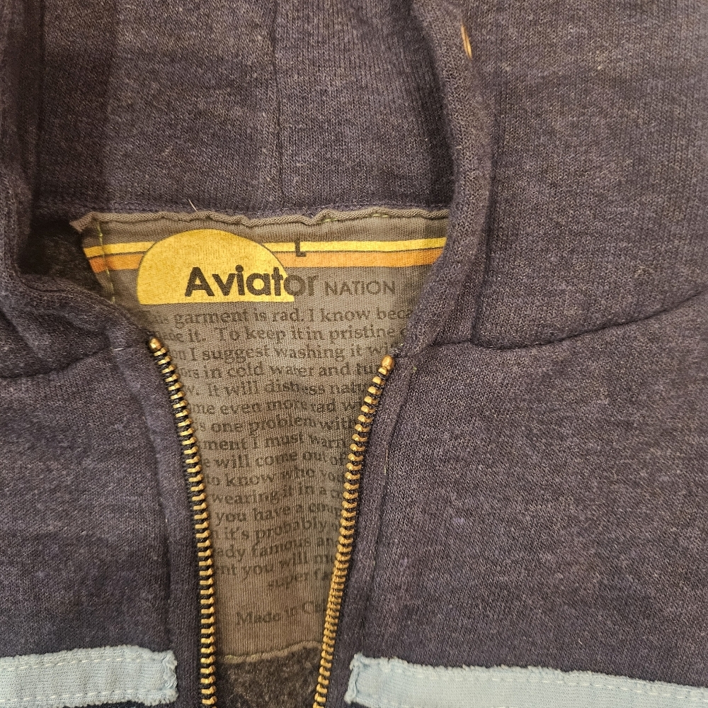 Aviator Nation 5 Stripe Hoodie - Picture 6 of 11